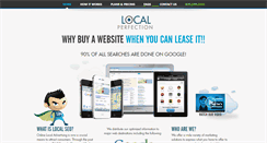 Desktop Screenshot of localperfection.com